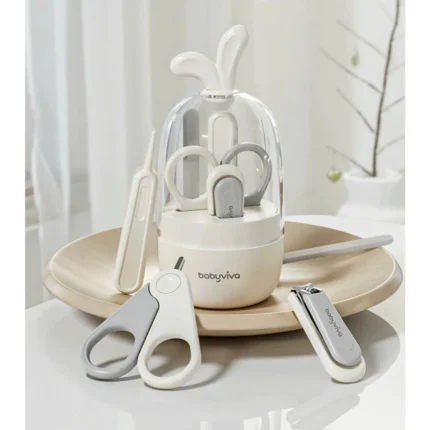 Bộ bấm móng tay cho bé babyviva - bộ chăm sóc móng tay cho bé 4in1 babyviva cao cấp
