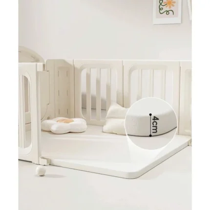 Thảm đệm PU cho bé gấp gọn được, thảm sử dụng cho quây ngôi nhà babyviva